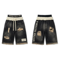 VESTIGE // SEC.9 — "PIECE 1" Distressed Shorts